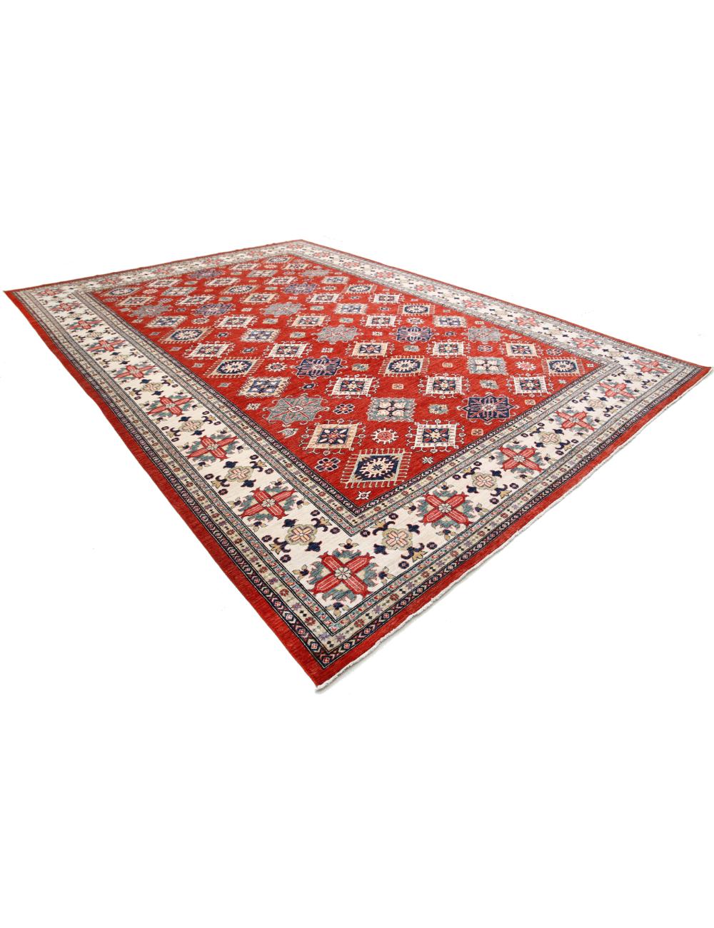 Hand Knotted Royal Kazak Wool Rug 11' 7" x 16' 4" - No. AT62714