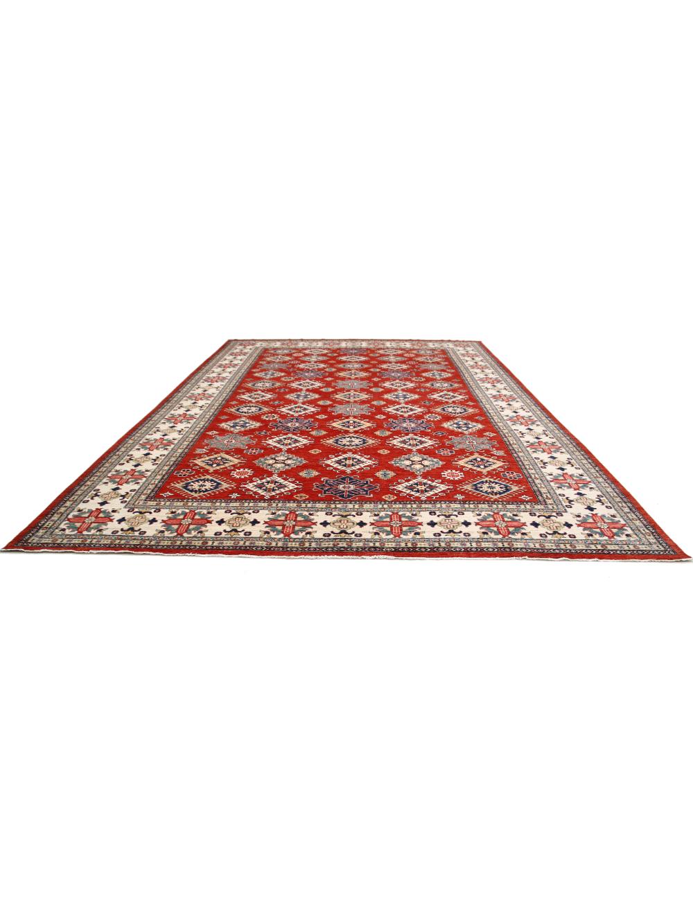Hand Knotted Royal Kazak Wool Rug 11' 7" x 16' 4" - No. AT62714