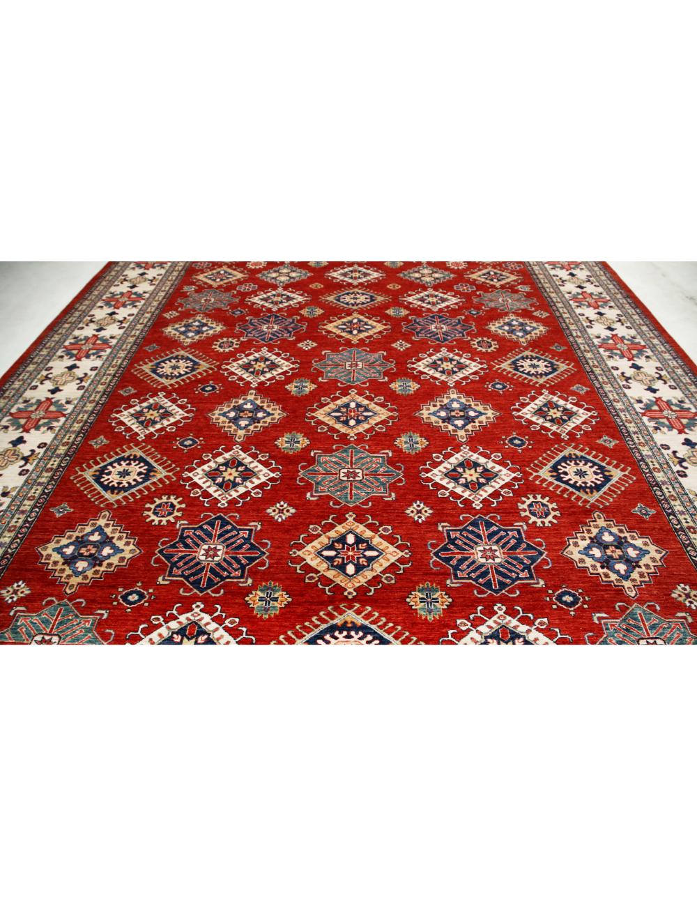 Hand Knotted Royal Kazak Wool Rug 11' 7" x 16' 4" - No. AT62714
