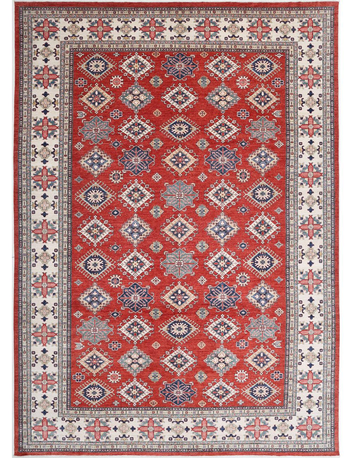 Hand Knotted Royal Kazak Wool Rug 11' 7" x 16' 4" - No. AT62714