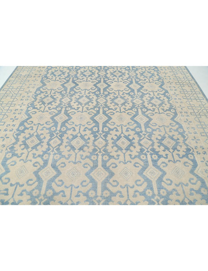 Hand Knotted Khotan Wool Rug 9' 10" x 12' 2" - No. AT30524