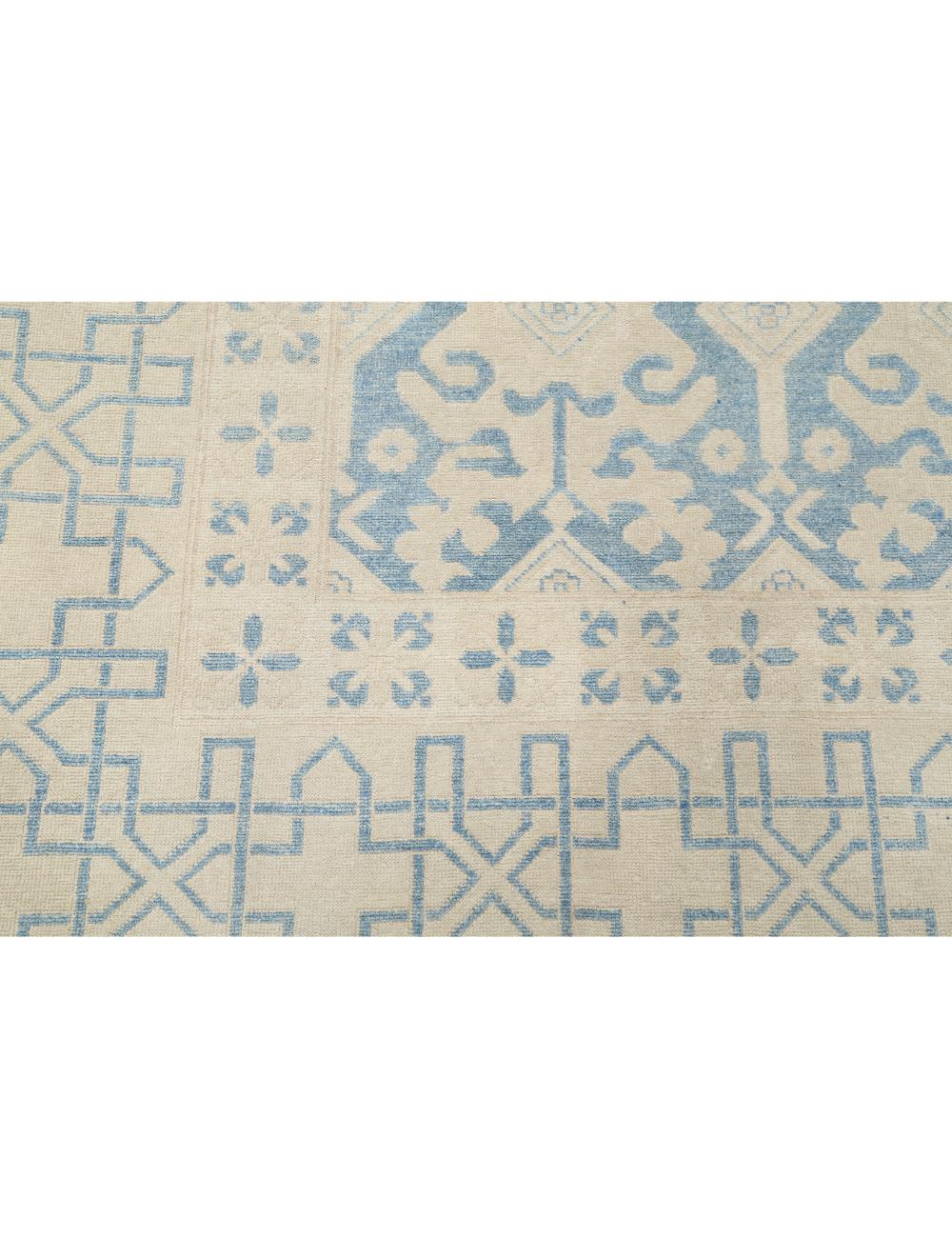 Hand Knotted Khotan Wool Rug 9' 10" x 12' 2" - No. AT30524