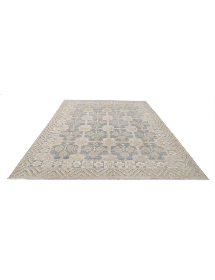 Hand Knotted Khotan Wool Rug 8' 1" x 10' 2" - No. AT41264