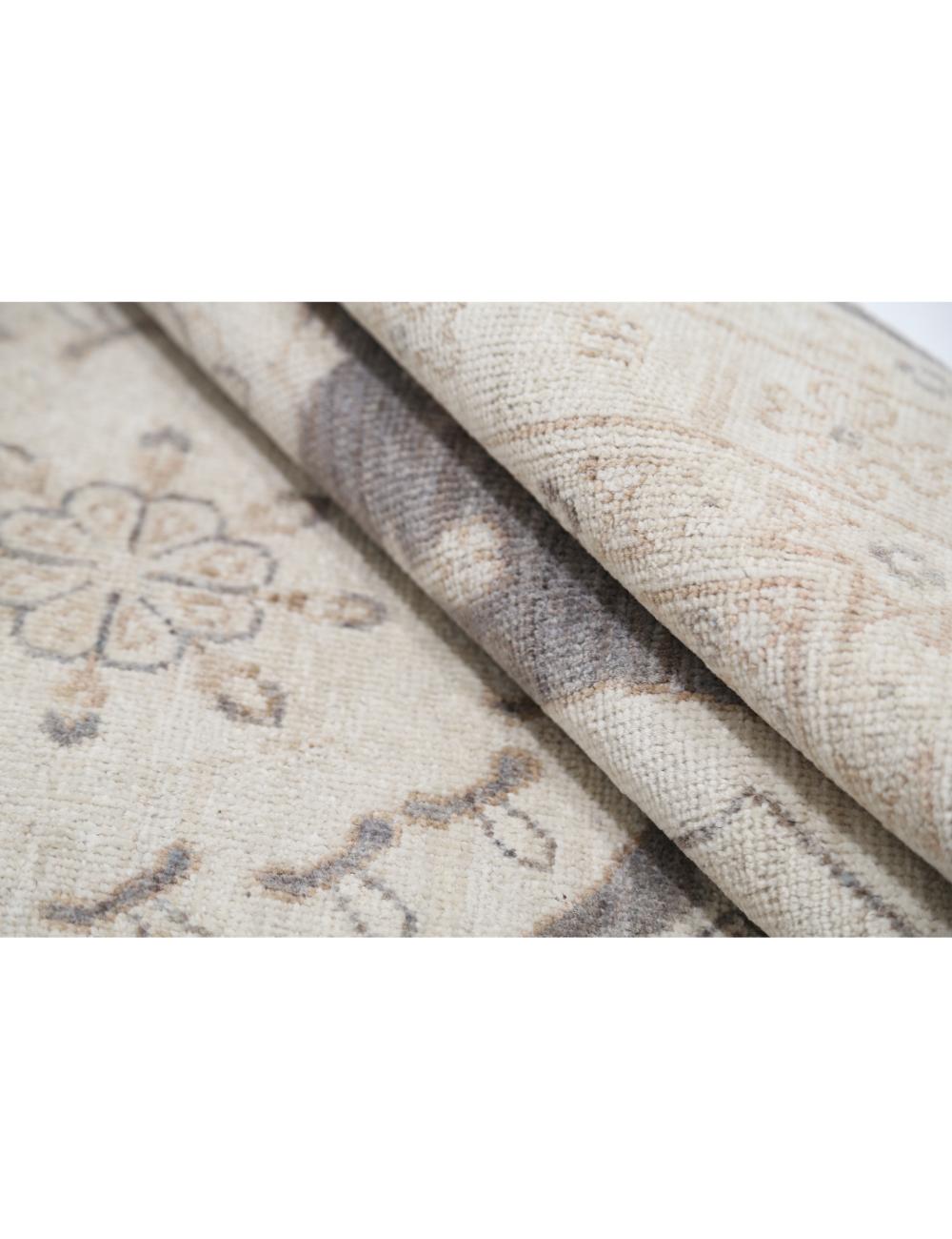 Hand Knotted Khotan Wool Rug 4' 1" x 5' 11" - No. AT71417