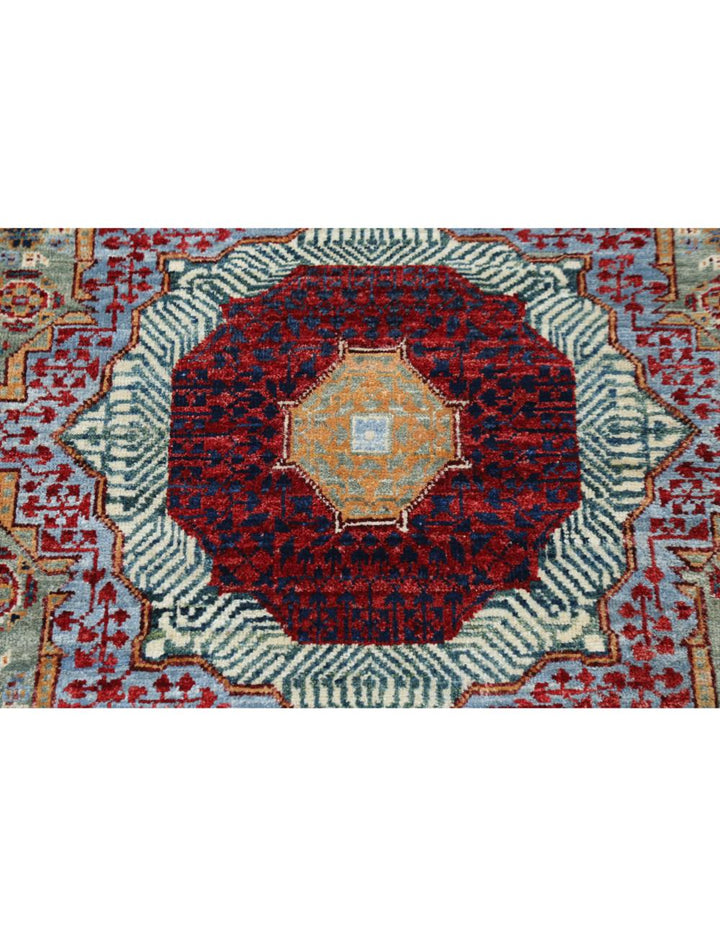 Hand Knotted Mamluk Wool Rug 2' 6" x 27' 6" - No. AT27513