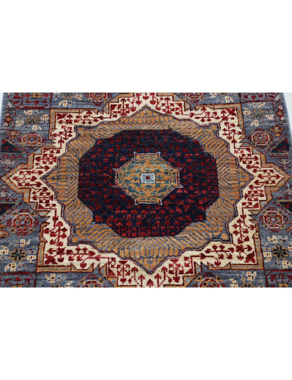 Hand Knotted Mamluk Wool Rug 2' 6" x 27' 5" - No. AT29706