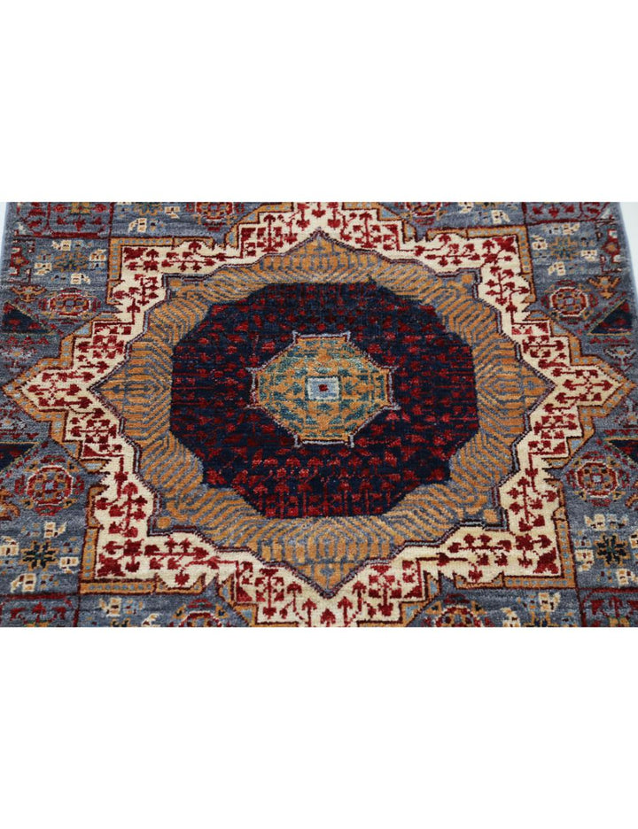 Hand Knotted Mamluk Wool Rug 2' 6" x 27' 5" - No. AT29706