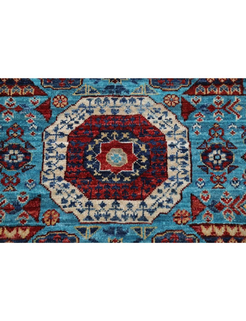 Hand Knotted Mamluk Wool Rug 2' 9" x 9' 8" - No. AT89306