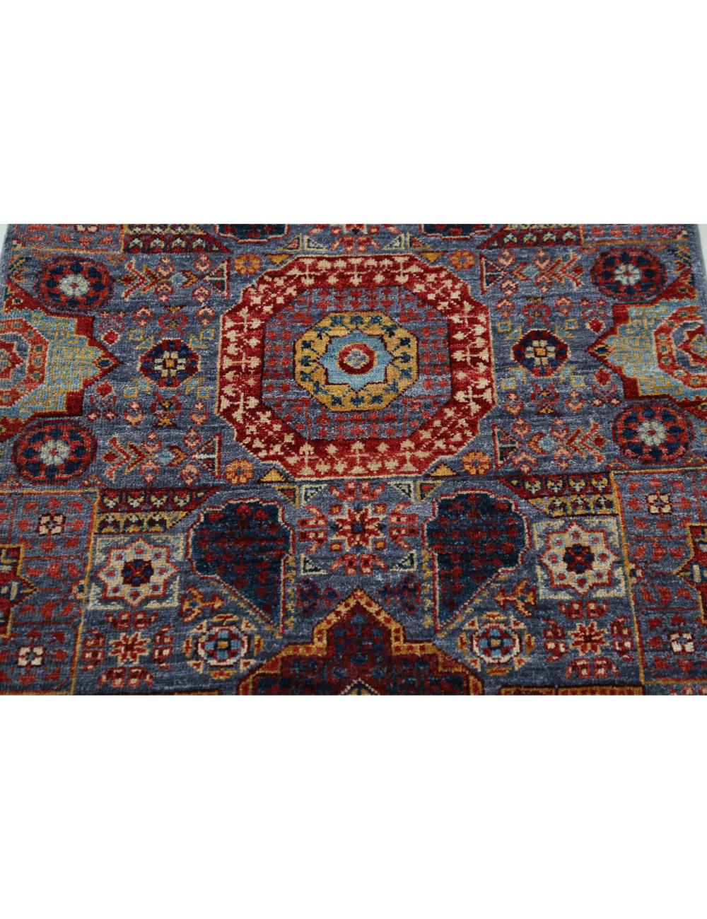 Hand Knotted Mamluk Wool Rug 2' 7" x 14' 10" - No. AT26617