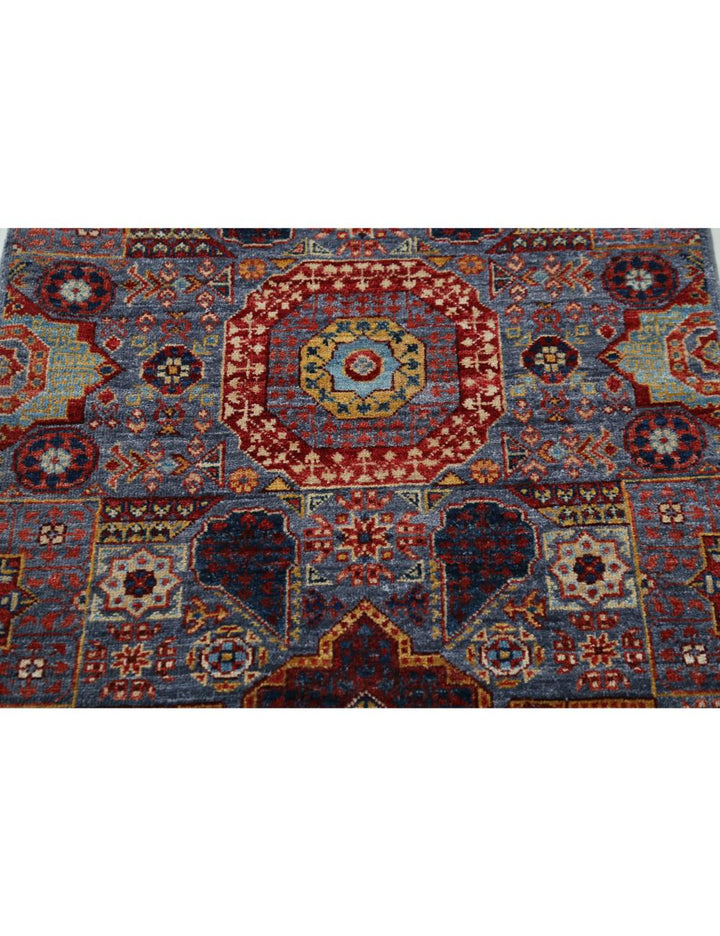 Hand Knotted Mamluk Wool Rug 2' 7" x 14' 10" - No. AT26617