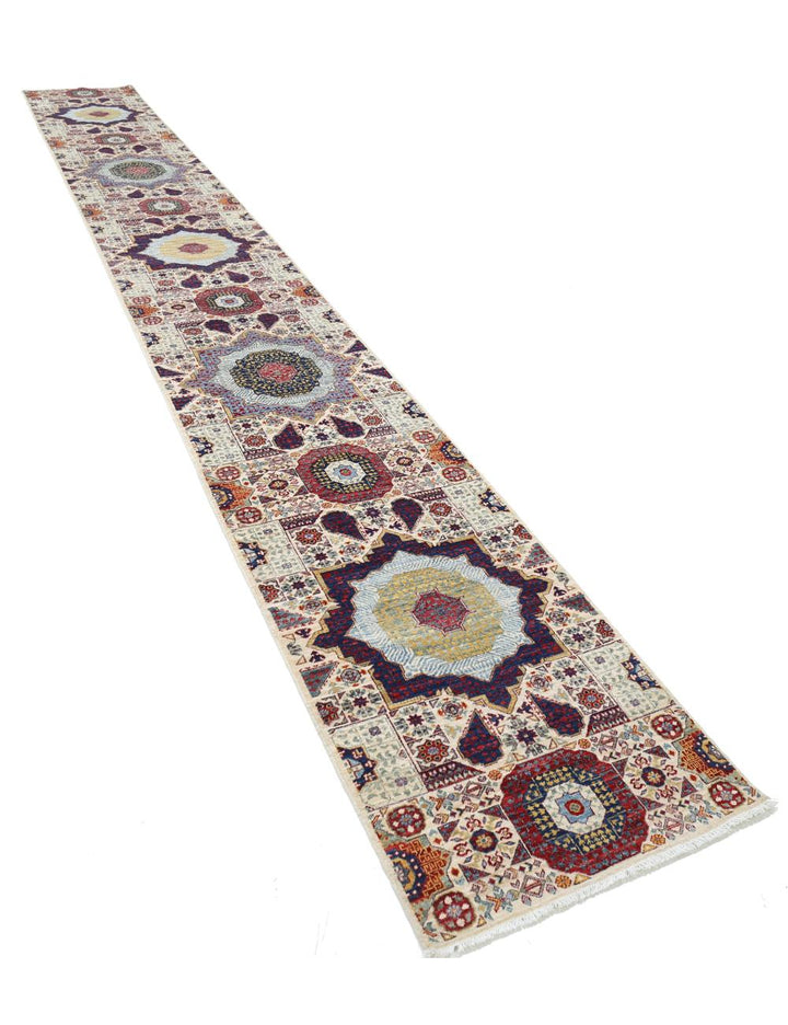 Hand Knotted Fine Mamluk Wool Rug 2' 5" x 19' 11" - No. AT30789