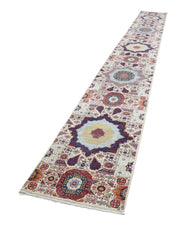 Hand Knotted Fine Mamluk Wool Rug 2' 5" x 19' 11" - No. AT30789