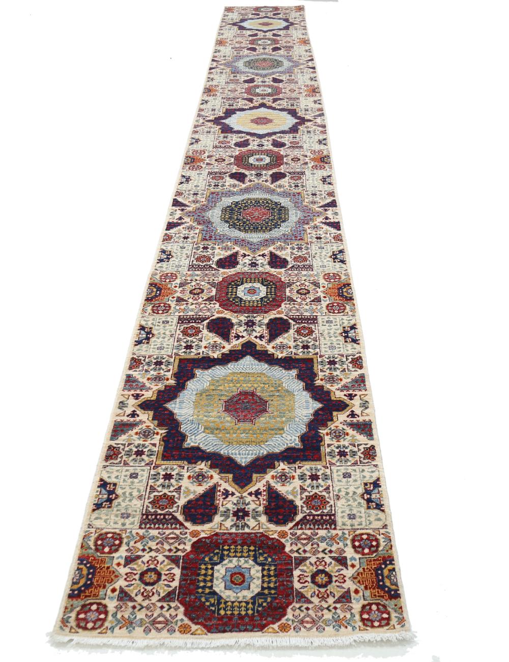 Hand Knotted Fine Mamluk Wool Rug 2' 5" x 19' 11" - No. AT30789