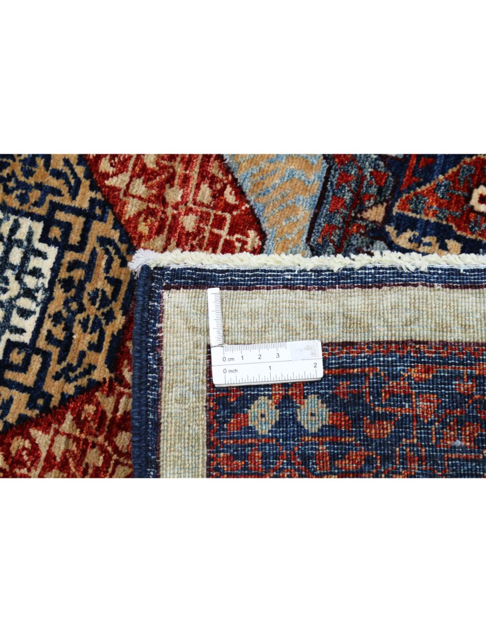 Hand Knotted Fine Mamluk Wool Rug 4' 1" x 6' 5" - No. AT73240