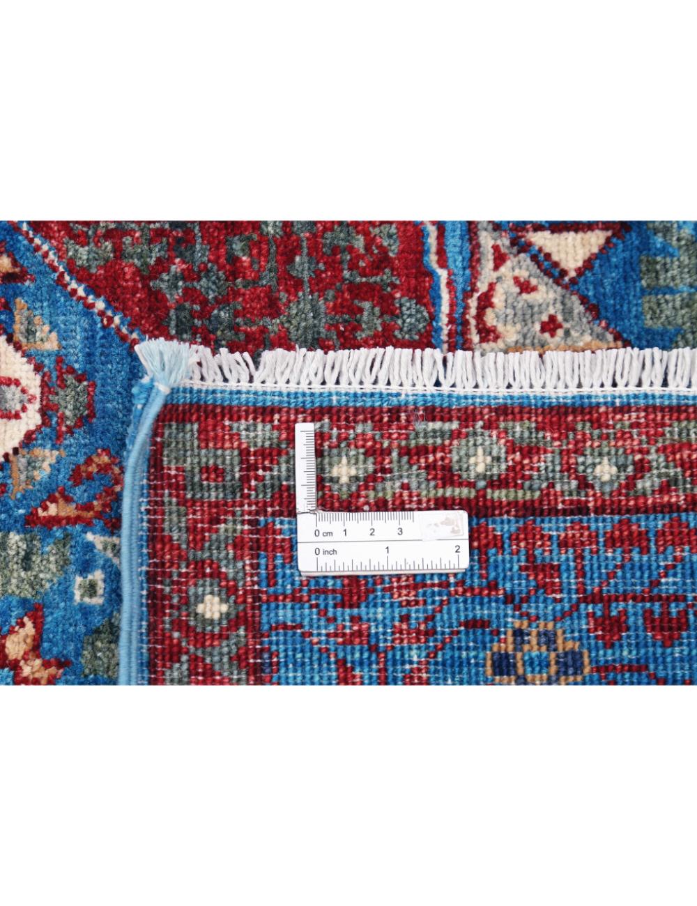 Hand Knotted Mamluk Wool Rug 8' 1" x 9' 9" - No. AT10857