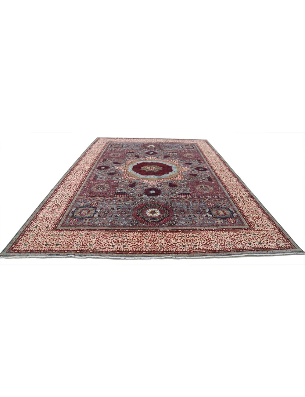 Hand Knotted Mamluk Wool Rug 10' 1" x 14' 0" - No. AT14430