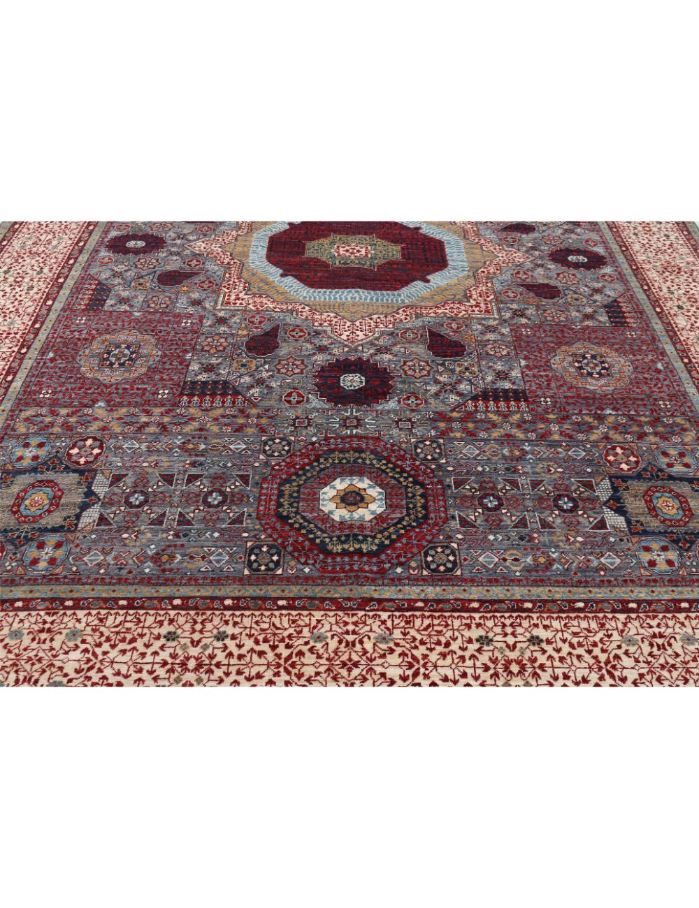 Hand Knotted Mamluk Wool Rug 10' 1" x 14' 0" - No. AT14430