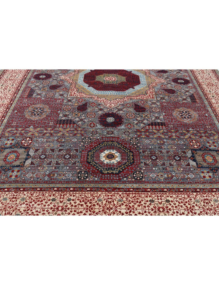 Hand Knotted Mamluk Wool Rug 10' 1" x 14' 0" - No. AT14430