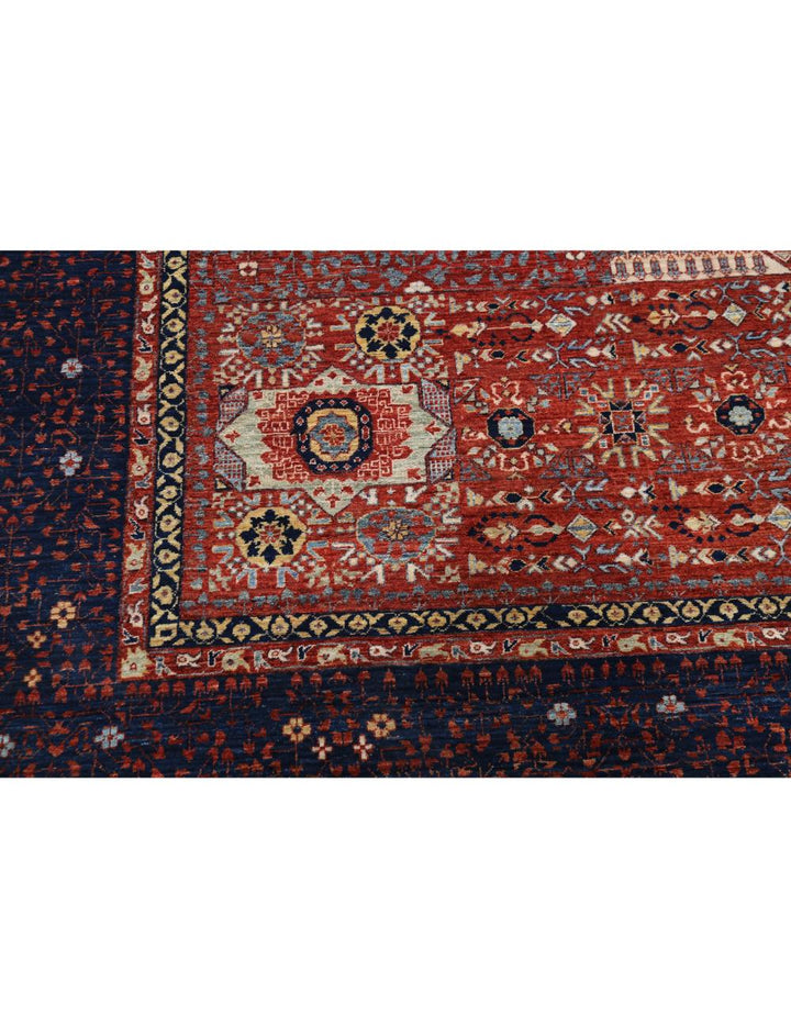 Hand Knotted Fine Mamluk Wool Rug 11' 8" x 14' 11" - No. AT11926