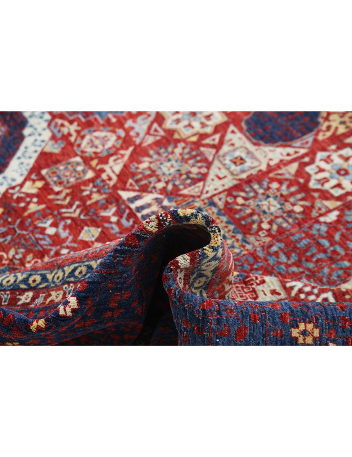 Hand Knotted Fine Mamluk Wool Rug 11' 8" x 14' 11" - No. AT11926