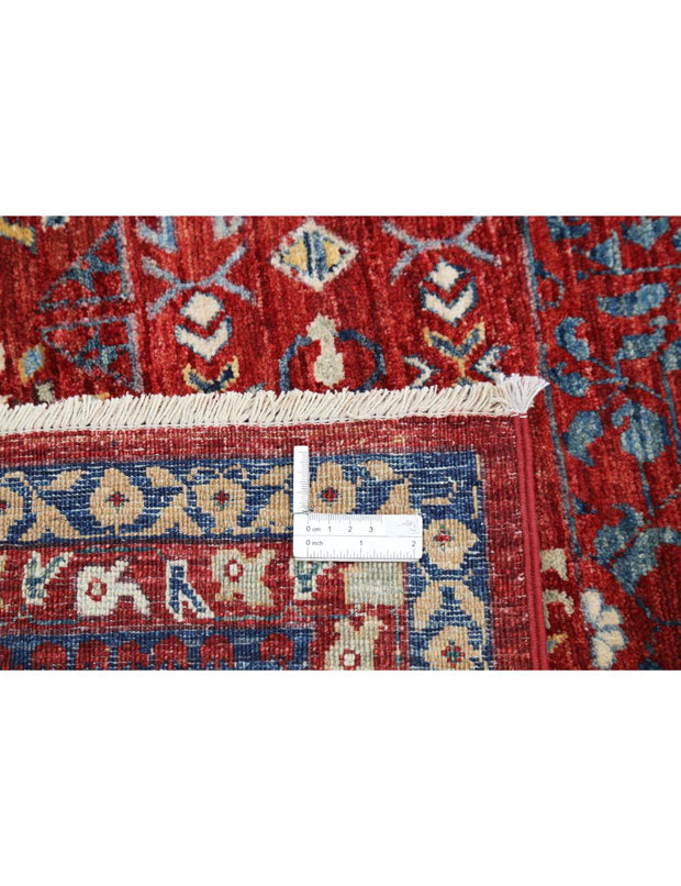 Hand Knotted Fine Mamluk Wool Rug 11' 8" x 14' 11" - No. AT11926