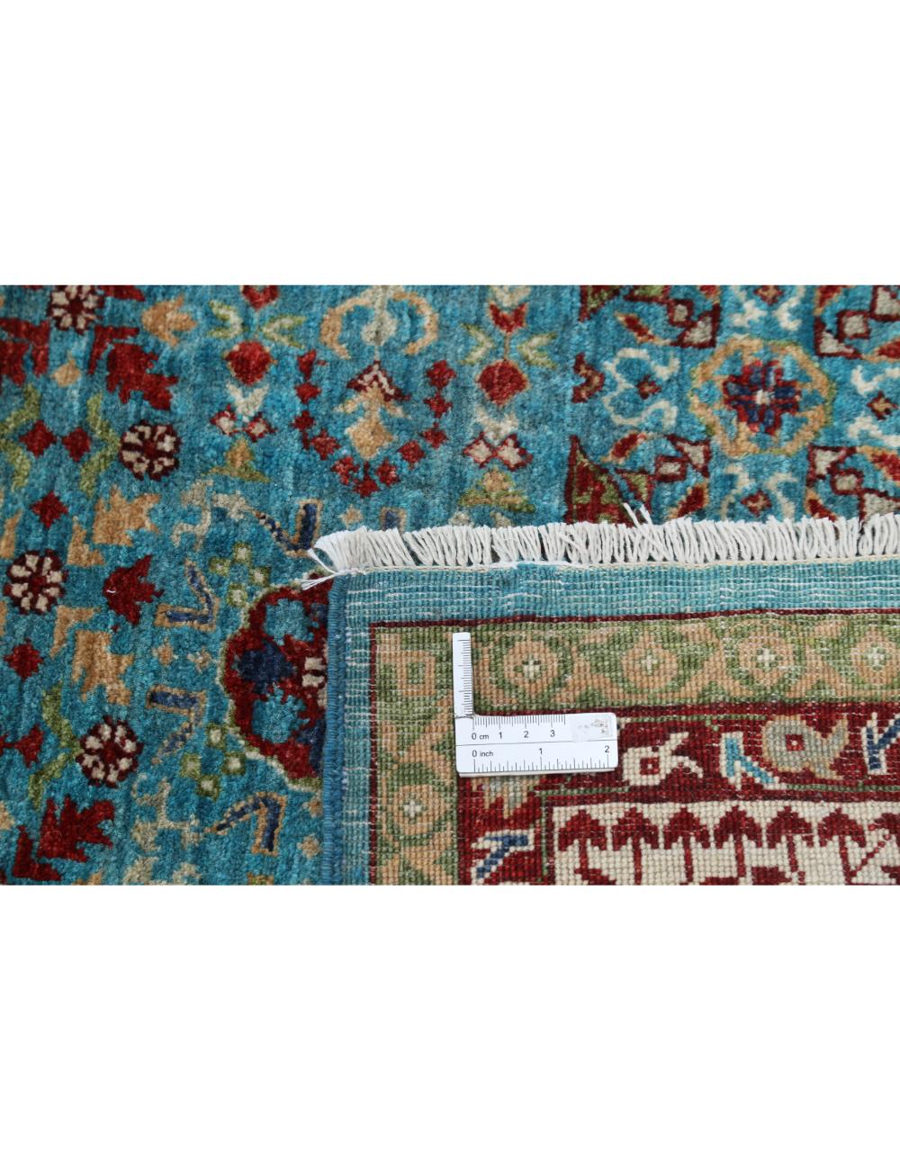 Hand Knotted Fine Mamluk Wool Rug 9' 9" x 13' 10" - No. AT83349
