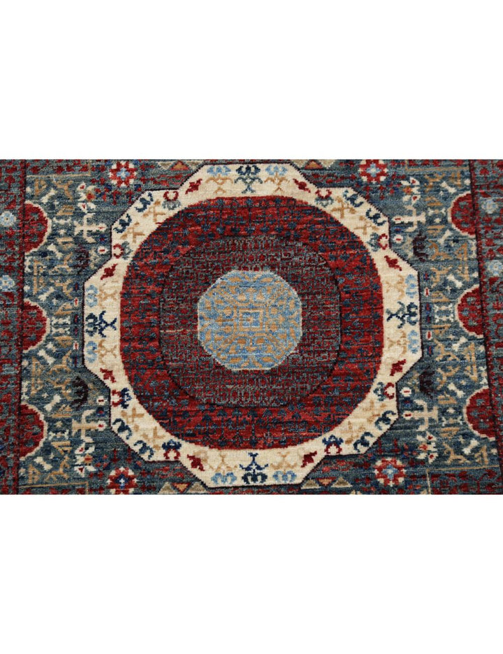 Hand Knotted Fine Mamluk Wool Rug 2' 6" x 19' 2" - No. AT59849