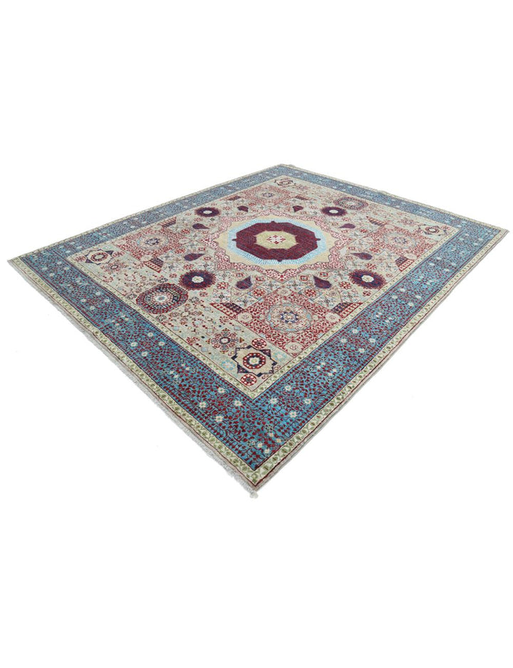 Hand Knotted Mamluk Wool Rug 8' 2" x 9' 10" - No. AT41497