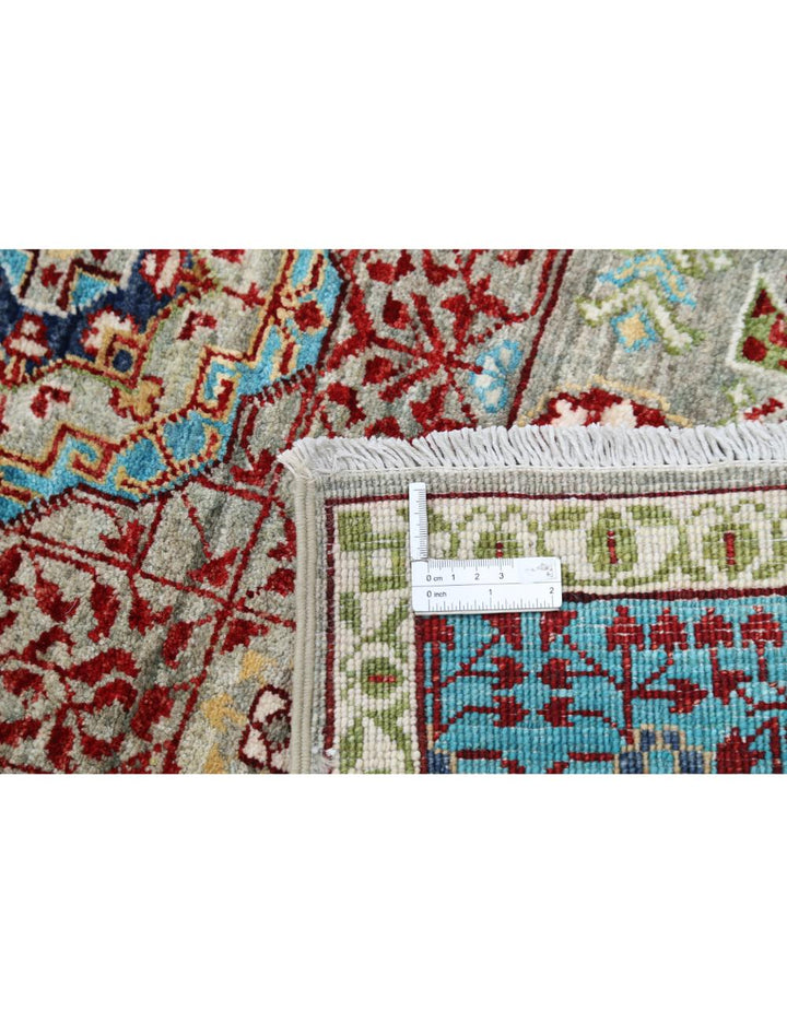 Hand Knotted Mamluk Wool Rug 8' 2" x 9' 10" - No. AT41497