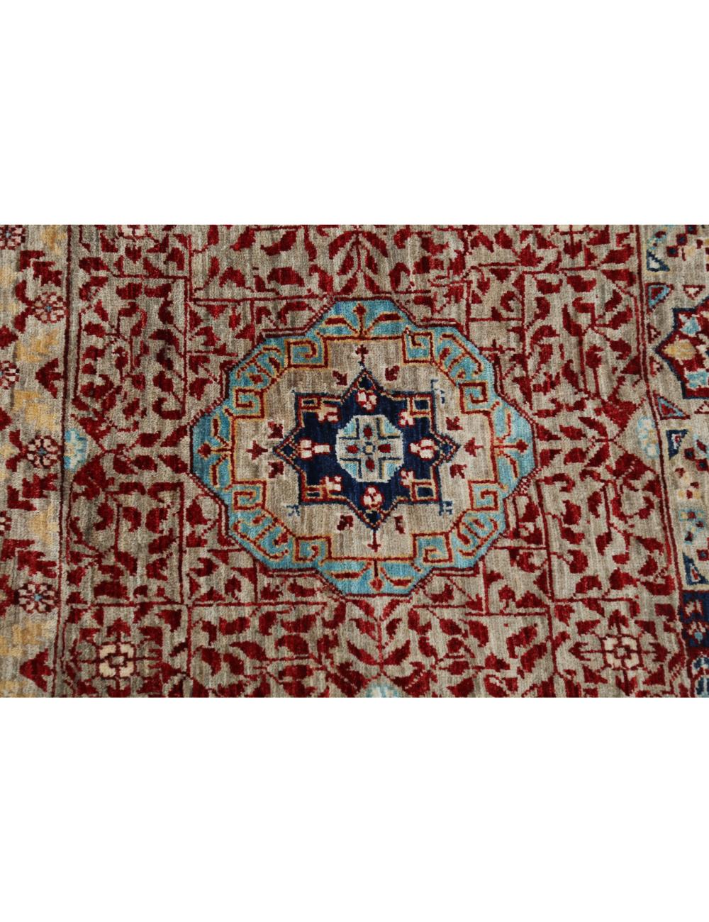 Hand Knotted Fine Mamluk Wool Rug 8' 8" x 12' 0" - No. AT25990