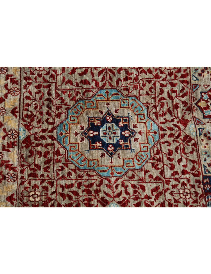 Hand Knotted Fine Mamluk Wool Rug 8' 8" x 12' 0" - No. AT25990