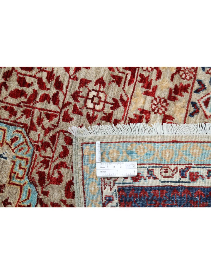 Hand Knotted Fine Mamluk Wool Rug 8' 8" x 12' 0" - No. AT25990