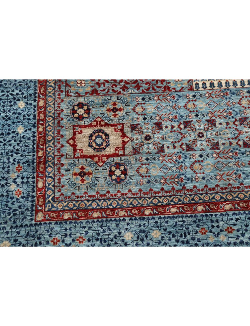 Hand Knotted Fine Mamluk Wool Rug 11' 8" x 14' 11" - No. AT46482