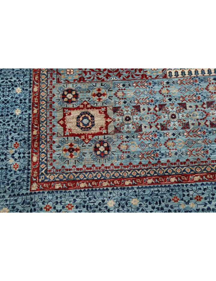 Hand Knotted Fine Mamluk Wool Rug 11' 8" x 14' 11" - No. AT46482