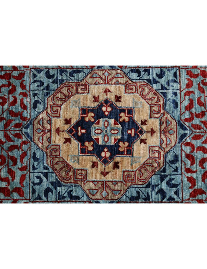 Hand Knotted Fine Mamluk Wool Rug 11' 8" x 14' 11" - No. AT46482