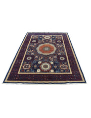 Hand Knotted Fine Mamluk Wool Rug 5' 2" x 7' 1" - No. AT28337