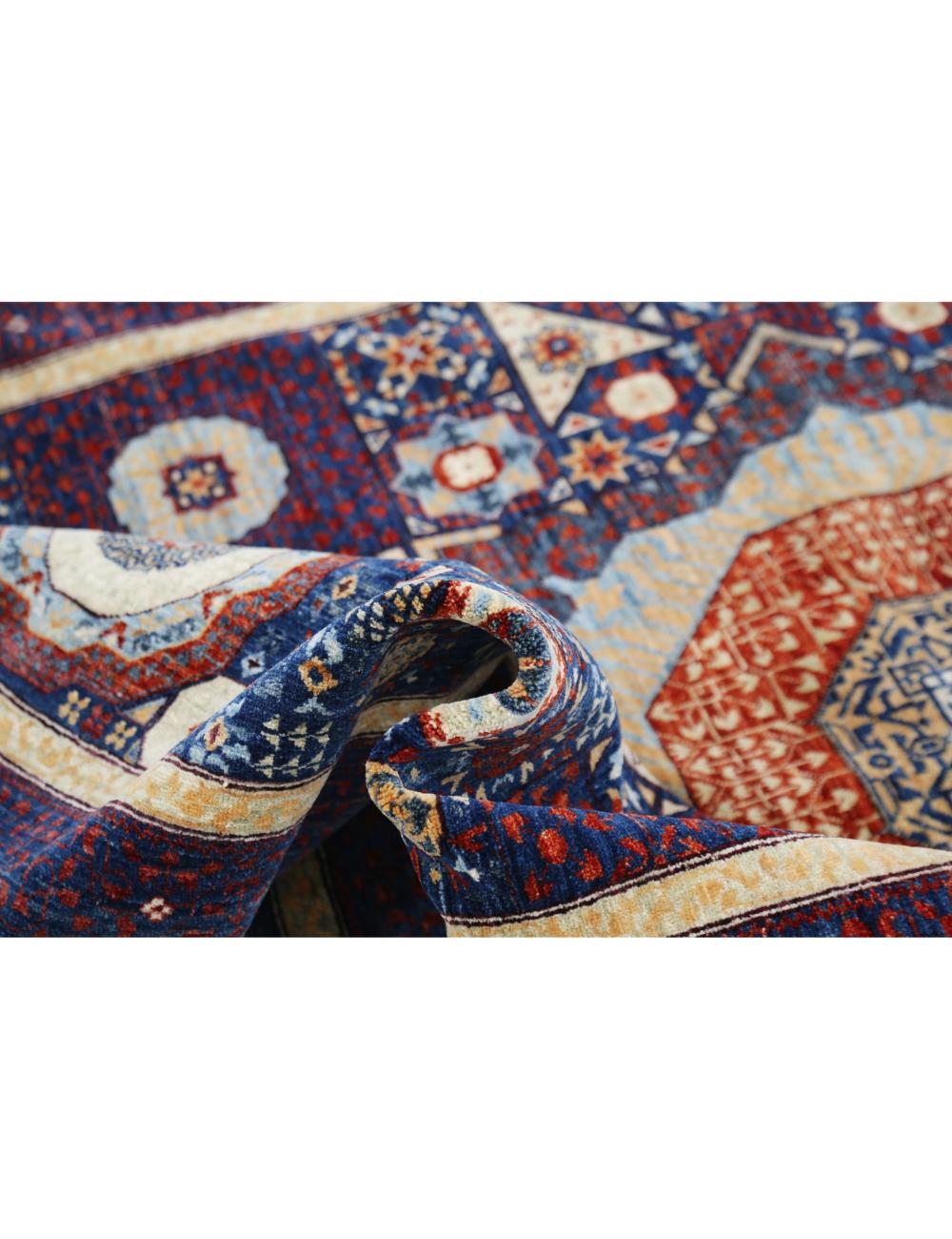 Hand Knotted Fine Mamluk Wool Rug 5' 2" x 7' 1" - No. AT28337