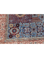 Hand Knotted Fine Mamluk Wool Rug 8' 1" x 9' 9" - No. AT71677