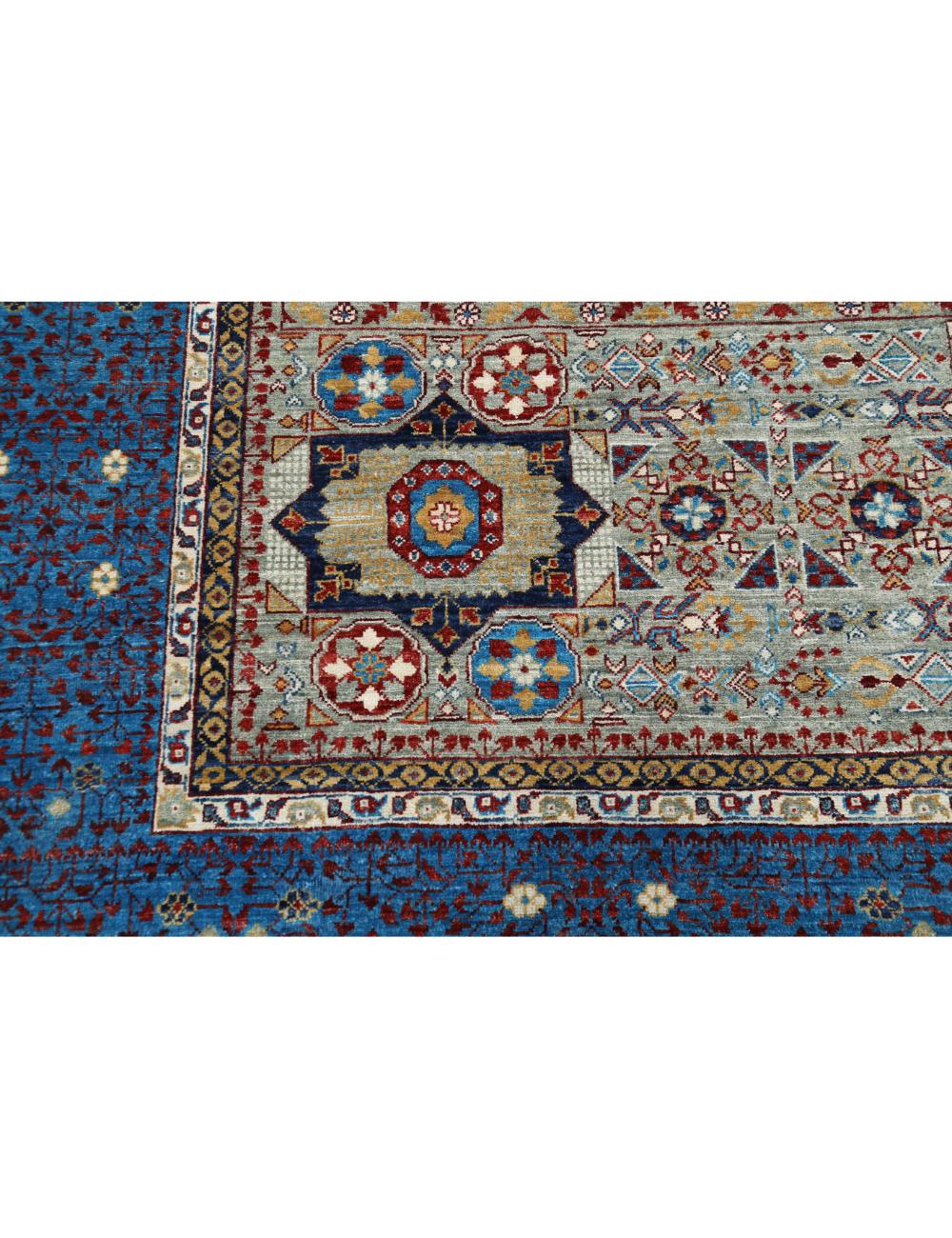 Hand Knotted Mamluk Wool Rug 10' 0" x 13' 10" - No. AT58803