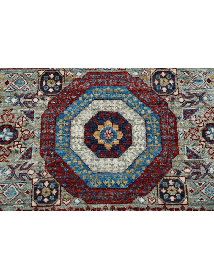 Hand Knotted Mamluk Wool Rug 10' 0" x 13' 10" - No. AT58803