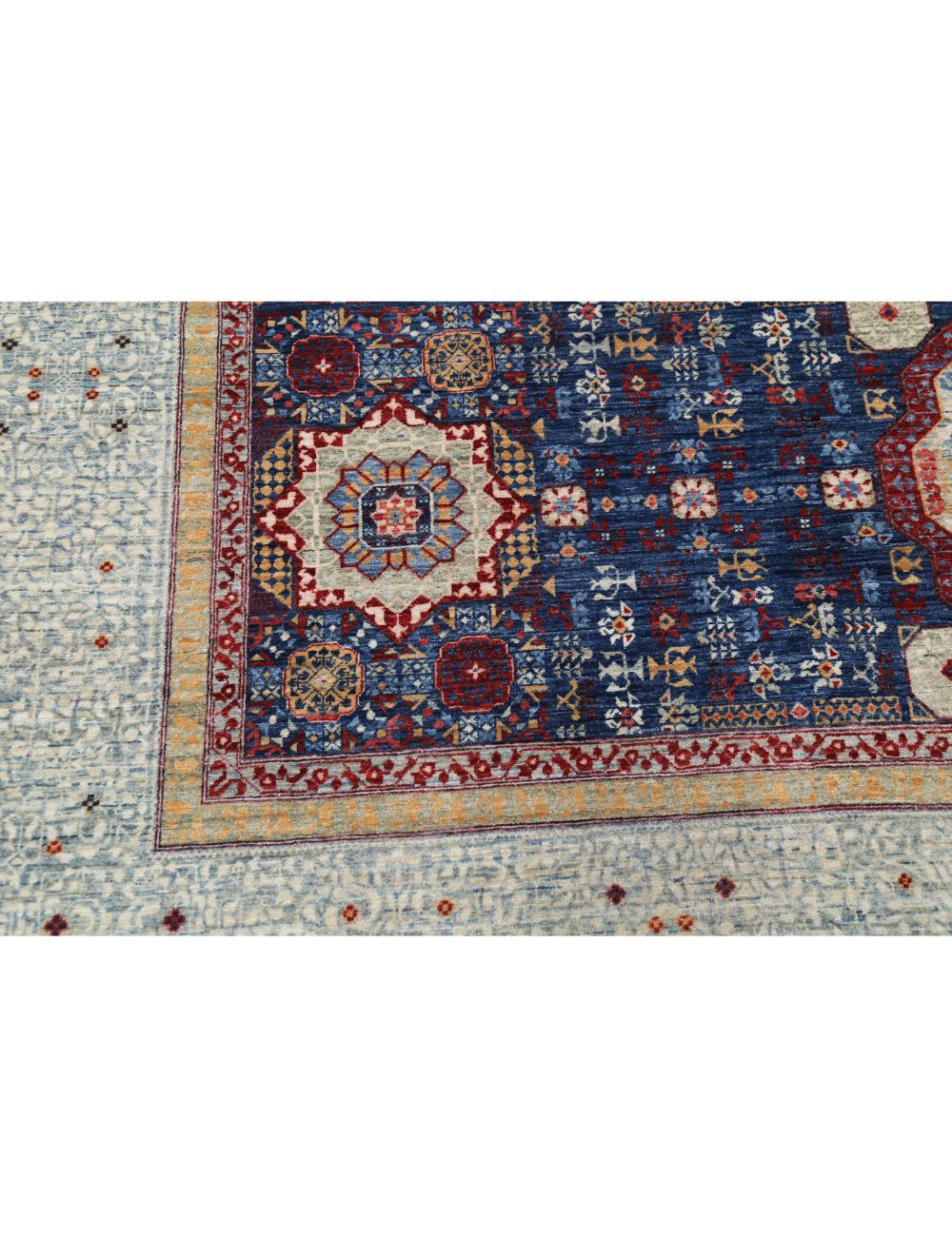 Hand Knotted Fine Mamluk Wool Rug 10' 1" x 14' 0" - No. AT34812