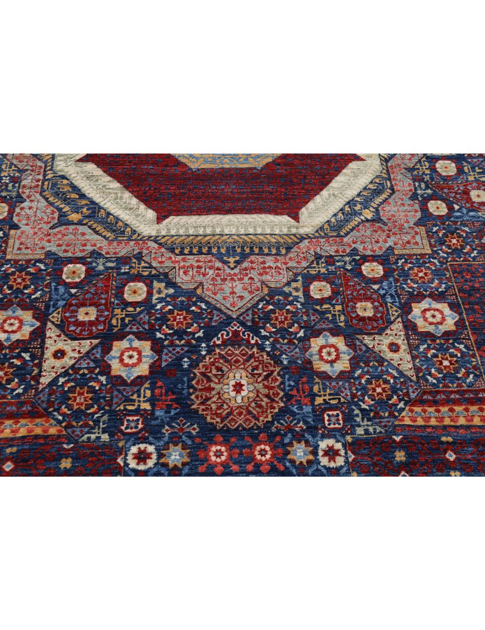 Hand Knotted Fine Mamluk Wool Rug 10' 1" x 14' 0" - No. AT34812