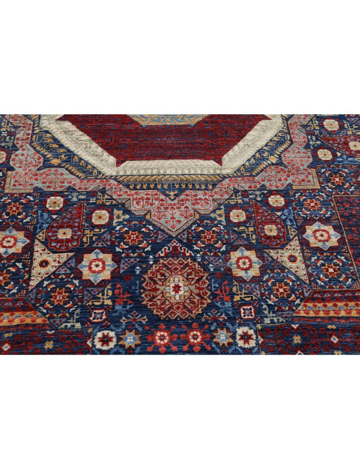 Hand Knotted Fine Mamluk Wool Rug 10' 1" x 14' 0" - No. AT34812