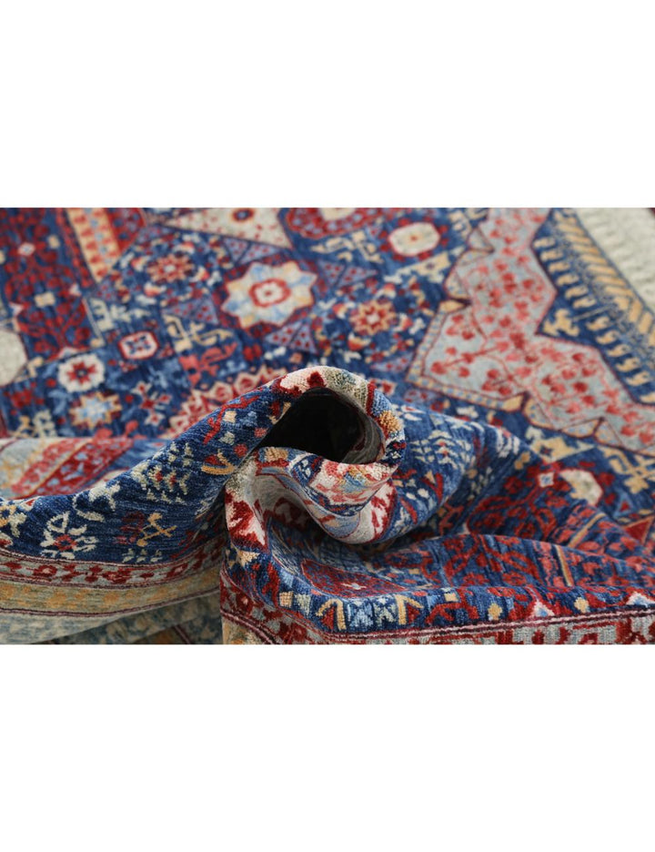 Hand Knotted Fine Mamluk Wool Rug 10' 1" x 14' 0" - No. AT34812