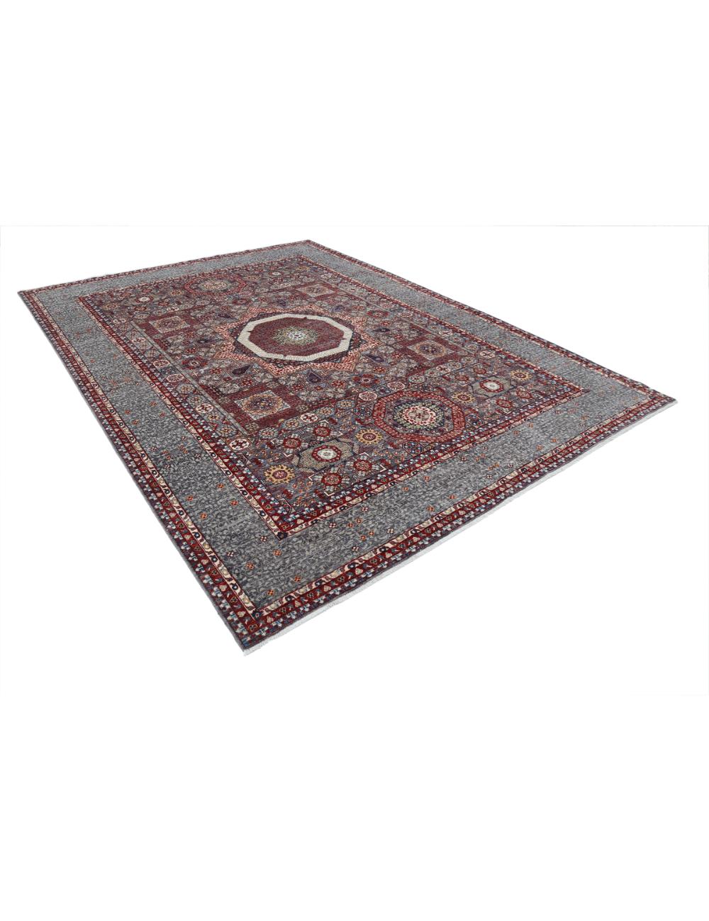 Hand Knotted Mamluk Wool Rug 9' 0" x 11' 9" - No. AT47964
