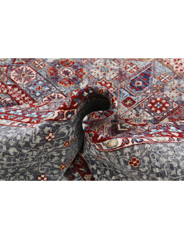 Hand Knotted Mamluk Wool Rug 9' 0" x 11' 9" - No. AT47964