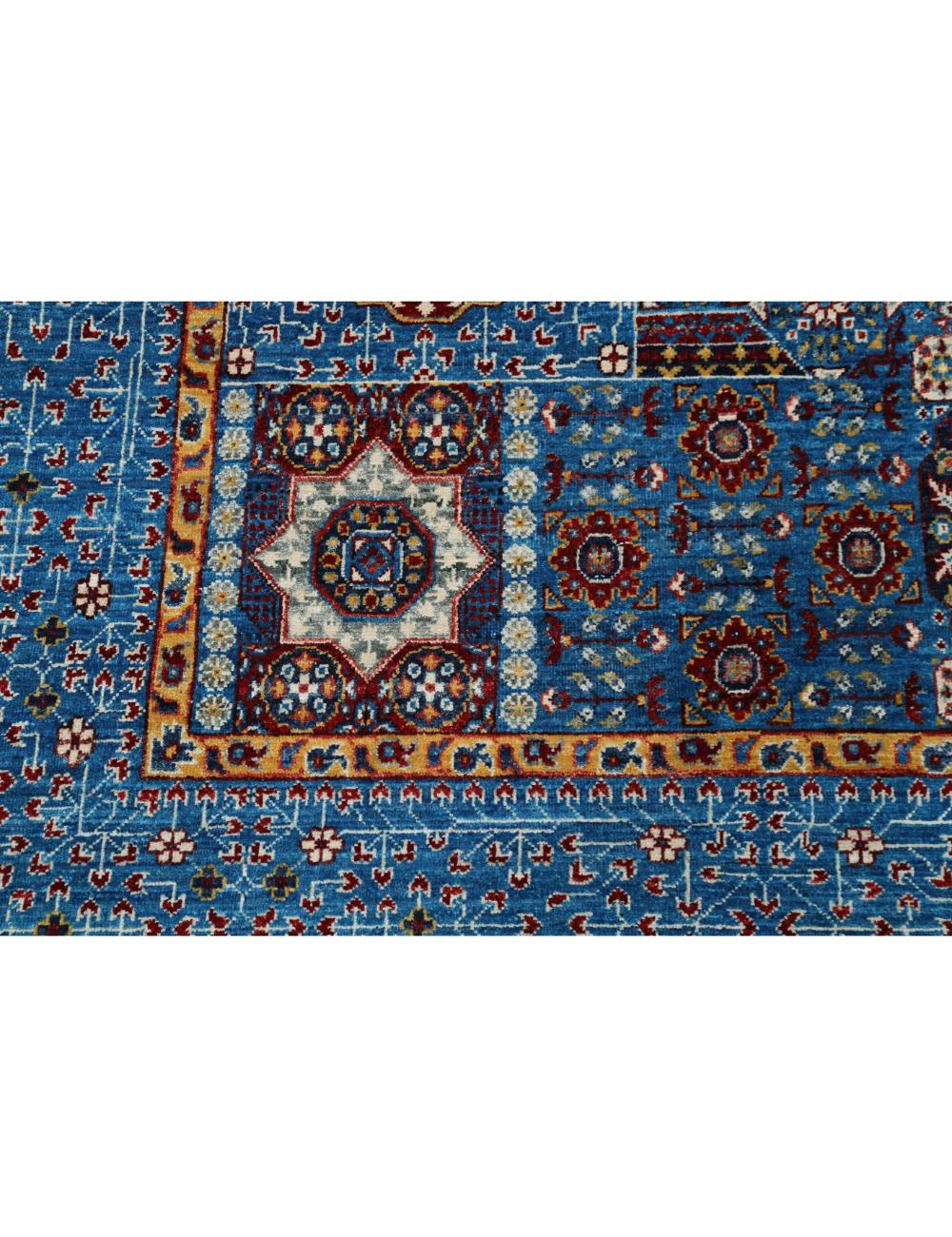 Hand Knotted Mamluk Wool Rug 7' 11" x 10' 4" - No. AT96368