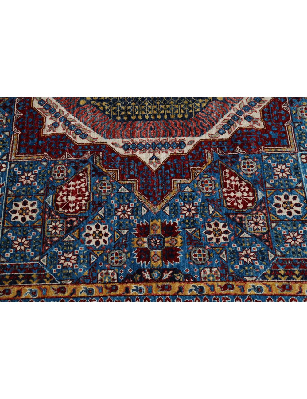 Hand Knotted Mamluk Wool Rug 7' 11" x 10' 4" - No. AT96368