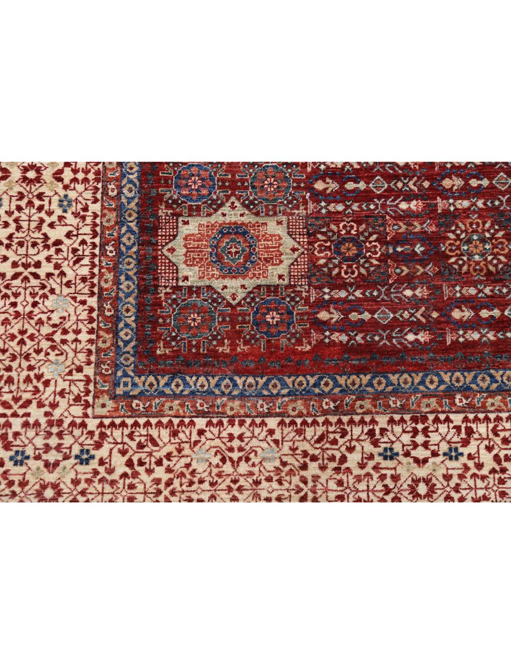 Hand Knotted Fine Mamluk Wool Rug 9' 0" x 11' 9" - No. AT79097
