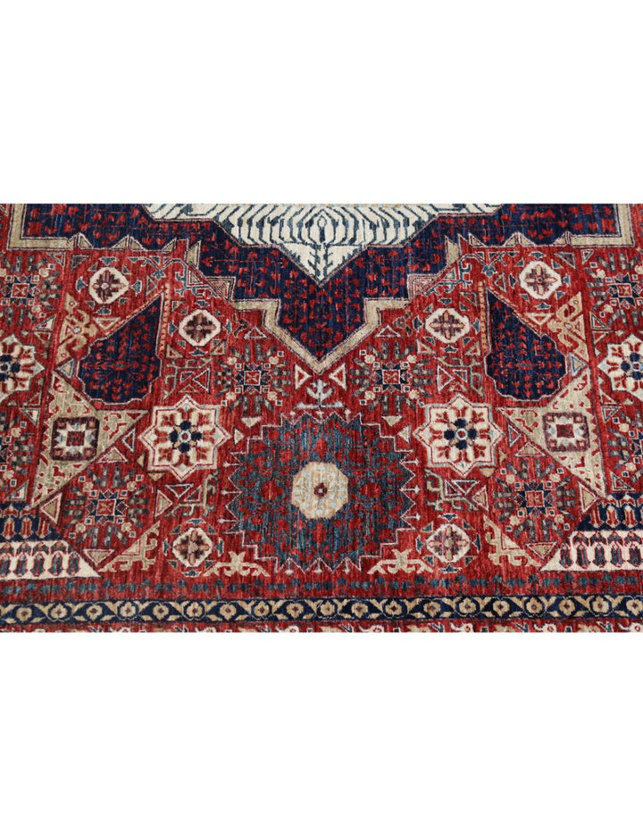 Hand Knotted Fine Mamluk Wool Rug 10' 1" x 13' 9" - No. AT14725
